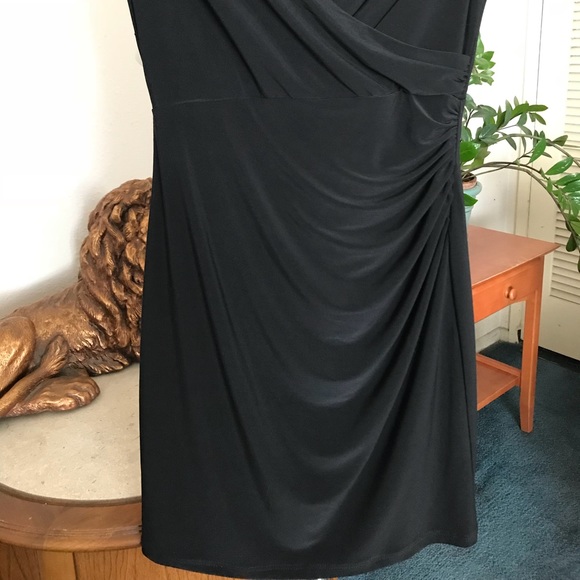 Lauren Ralph Lauren Black Gorgeous Dress SZ 2 NEW - Picture 3 of 4